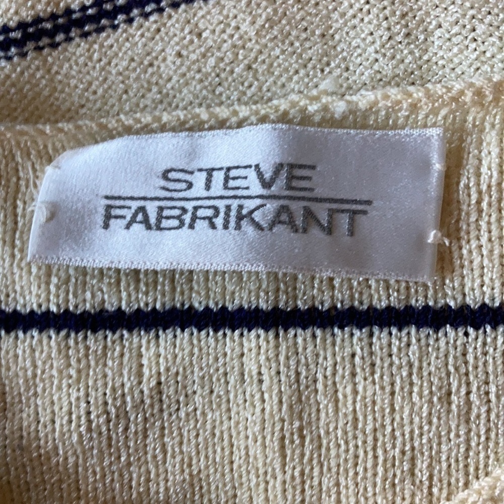 steve Fabricant VTG Santana knit blazer . Small . USA made - Picture 8 of 9